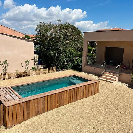 Villa Familiale Avec Piscine Hyper Centre Valras-Plage Extérieur photo